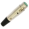 A3F - CONN PLUG FMALE XLR 3POS SOLDER