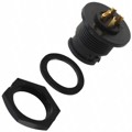 7382-4PG-300 - CONN RCPT MALE 4P GOLD SLDR CUP