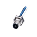 M12T-04PMMS-SF8B15 - CONN PLUG MALE 4P WIR LEAD 0.49'