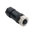 M12A-04BFFB-SL7001 - CONN RCPT FMALE 4POS GOLD SCREW