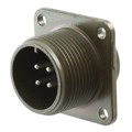 97-3102A-14S-2P - CONN RCPT MALE 4P SILV SLDR CUP