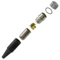 SR30-10PE-4P(71) - CONN PLUG MALE 4P GOLD SLDR CUP
