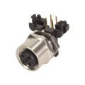 21033214401 - M12 A-CODE 4PIN FEMALE ANGLED PC