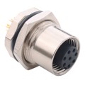 859-008-203R004 - CONN PLUG FMALE 8P GOLD SLDR CUP