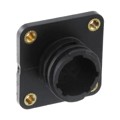 206852-8 - CONN RCPT MALE 9POS GOLD SOLDER