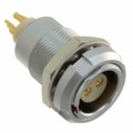 820B002-203R001 - CONN RCPT FMALE 2P GOLD SLDR CUP