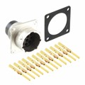 RT001412PNH-K - CONN RCPT MALE 12POS GOLD CRIMP