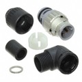 XS5G-D422 - CONN PLUG MALE 4POS GOLD SOLDER
