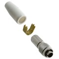 MXR-8P-8P(72) - CONN PLUG MALE 8P GOLD SLDR CUP
