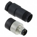1200910004 - CONN RCPT MALE 3POS GOLD SOLDER