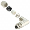 HDM12PF05A1RAM - CONN PLUG FMALE 5P GOLD SLDR CUP
