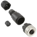 1200710035 - CONN PLUG FMALE 4P SILVER SCREW