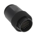 JR25WP-24P(31) - CONN PLUG MALE 24P SOLDER CUP