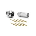 RT06128PNH03SS-K - CONN PLUG MALE 8POS GOLD CRIMP