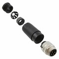 1521339 - CONN PLUG MALE 4POS GOLD SCREW