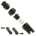MS3106F-14S-6S - CONN PLUG FMALE 6P SILV SLDR CUP