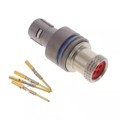 FGN.0F.304.XLC - CONN PLUG MALE 4POS GOLD CRIMP