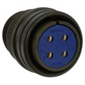 97-3106A-22-22S - CONN PLUG FMALE 4P SOLDER CUP