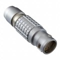 FGJ.2B.308.CLLD62 - CONN PLUG FMALE 8P GOLD SLDR CUP