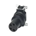 1412244 - CONN FMALE INSERT 4POS SOLDER