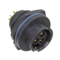 ABB-03RMFS-LC7001 - CONN RCPT FMALE 3P GOLD SLDR CUP