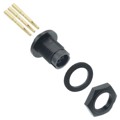 17280-3SG-300 - CONN RCPT FMALE 3POS GOLD CRIMP