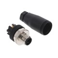 T4111401021-000 - CONN RCPT MALE 2POS GOLD SCREW
