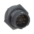 BD-06PMMS-QC8001 - CONN RCPT MALE 6P GOLD SLDR CUP