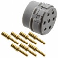1594497 - CONN MALE INSERT 7POS GOLD CRIMP
