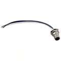 M12D-04PMMC-SF8B15 - CONN PLUG MALE 4P WIR LEAD 0.49'