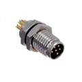 SD-MME06A-MMTPH-S70-000 - CONN RCPT MALE 6POS SOLDER CUP