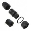 6282-3PG-311 - CONN PLUG MALE 3P GOLD SLDR CUP