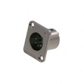 DE5M - CONN RCPT MALE XLR 5P SOLDER CUP