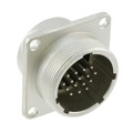 JR21RK-16P - CONN RCPT MALE 16P SOLDER CUP