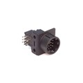 RP13A-12RC-13PB - CONN RCPT MALE 13P SILVER SOLDER
