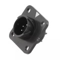 HR34B-12WRB-4P - CONN RCPT MALE 4P SILV SLDR CUP