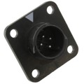 HR34B-12WRB-4P-X - CONN RCPT MALE 4P SILV SLDR CUP