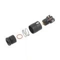 HR30-8PB-12P - CONN PLUG MALE 12P GOLD SLDR CUP