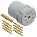 1596417 - CONN FMALE INSERT 9P GOLD CRIMP