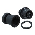 HR30-6JB-6S - CONN JACK FMALE 6P GOLD SLDR CUP