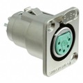 DE5F - CONN PLUG FMALE XLR 5P SLDR CUP