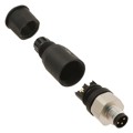 42-00005 - CONN RCPT MALE 3P GOLD SLDR CUP