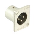 XLR332F77 - CONN RCPT MALE XLR 3P SOLDER CUP