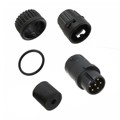 6282-6PG-311 - CONN PLUG MALE 6P GOLD SLDR CUP