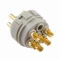 1593072 - CONN MALE INSERT 6P SOLDER CUP