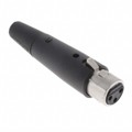 A3FBXAU - CONN PLUG FMALE XLR 3POS SOLDER
