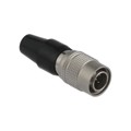 HR10A-7P-5P(73) - CONN PLUG MALE 5P SILV SLDR CUP