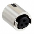 SR38-4R-3S(71) - CONN RCPT FMALE 3P SILVER SOLDER