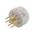 09151092602 - CONN MALE INSERT 9P SOLDER CUP