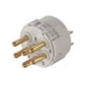 09151062602 - CONN MALE INSERT 6P SOLDER CUP